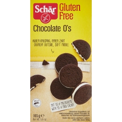 Chocolate O's - gluten-free Cookies filled with  milk cream 165 g