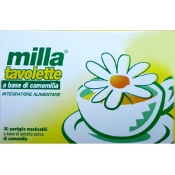Milla - Chamomile supplement 30 Tablets