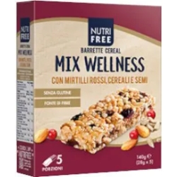 Mix Wellness - cereal bars 5 portions of 28 g
