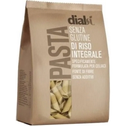 Dialsi - Whole rice gluten-free penne rigate 400 G
