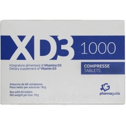 XD3 1000 - Vitamin D3 Supplement 60 Tablets