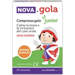 Nova Gola junior - cough and sore throat remedy 20 tabs