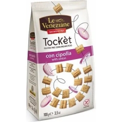 Le veneziane - Tocket Mini breadsticks onion taste 100 G