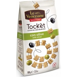 Le veneziane - Tocket Mini breadsticks olive taste 100 G