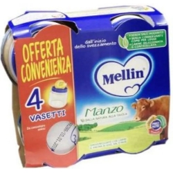 Beef and rice flour baby food 4x80 g