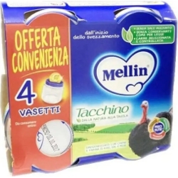 Turkey and rice flour baby food 4x80 g