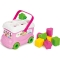 Baby Minnie Shape Sorter Bus  - 9 coloured blocks