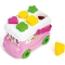 Baby Minnie Shape Sorter Bus  - 9 coloured blocks