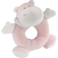 Bombo - Round Rattle color Pink