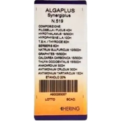 Algaplus Synergiplus 519 - purifying homeopathic medicine 30 ml drops