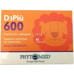 D3Più 600 - Vitamins Supplement 45 tablets