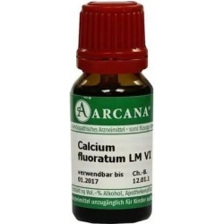 calcium fluoratum 6LM - homeopathic remedy 10 ml drops