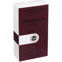Exmykel D3 - Antifungal homeopathic remedy 10 Suppositories