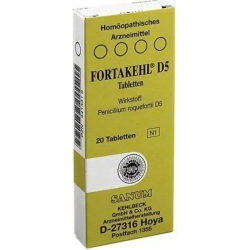 Fortakehl D5 - antifungal homeopathic remedy 20 tablets