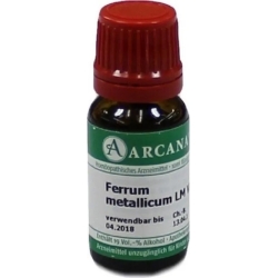 Ferrum metallicum 6LM - homeopathic remedy based on iron 10 Ml drops