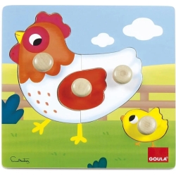 Puzzle Hen and Chick