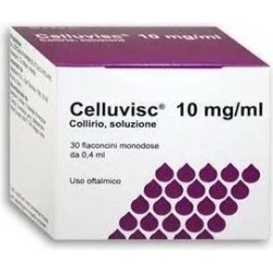 Celluvisc 10 mg / ml 1 ml - moisturizing eye drops 30 vials