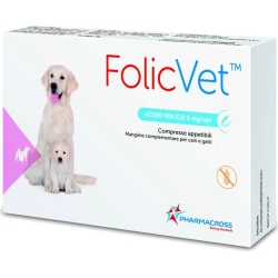 Folicvet - complementary feed for dogs and cats 15 tablets