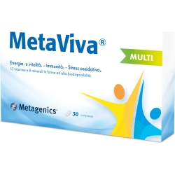 Metaviva Multi - vitamin and minerals supplement 30 tablets