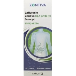 Lattulosio Zentiva 66,7g - laxative syrup 200 ml