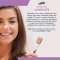 Complete - Toothbrush with medium bristles in assorted colors