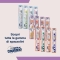 Complete - Toothbrush with medium bristles in assorted colors