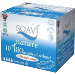 Nature - 10 bio night women sanitary pads