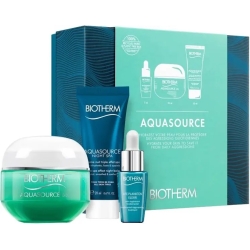 Aquasource box - Moisturizing gel + Night conditioner + Face serum