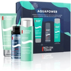 AquaPower box - Shaving mousse + Moisturizing face cream + Shower gel