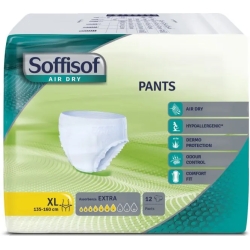 Air dry Pants - 12 diapers  extra absorbent size xl