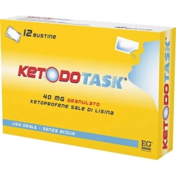 Ketodotask  - pain relief treatment 12 sachets of 40 mg