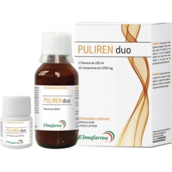 Puliren Duo - Body Cleanse Supplement 100 ml + 12 capsules