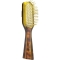 Cushion Brush Jaspe Rectangular With Peaks In Metal Gold N.108G
