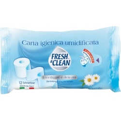 Carta igienica umidificata - 12 emollient and delicate wipes