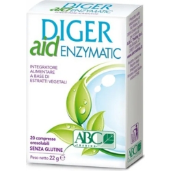 Diger Aid Enzymatic - Fibre supplement 20 tablets