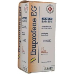 Ibuprofene Eg Orange - Fever and pain treatment 150 ml