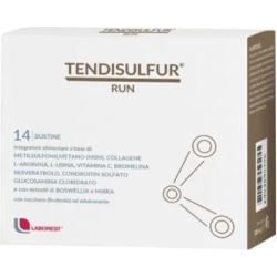 Tendisulfur Run - Bone and Joint Health Supplement 14 sachets