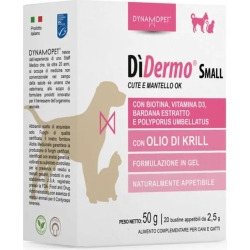 DìDermo Small - Complementary food for dogs and cats 20 sachets