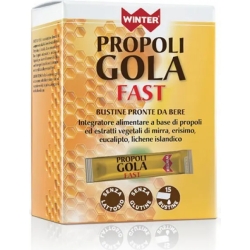 Propoli Gola Fast - Lung health supplement 15 Sachets