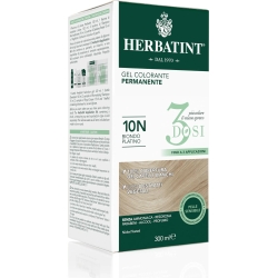 3 Dosi - Gel hair dye 300 ml - 10N Platinum Blonde