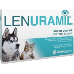 Lenuramil 20 vials - Ocular Drops for dogs and cats