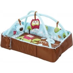 Owls Rectangular Blue - Playmat