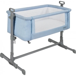 Stellina - Co-Sleeping Cot Blue