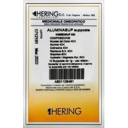 Aluminasup - Homeopathic remedy 10 suppositories