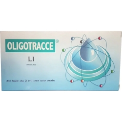 Oligotracce Litio - Lithium supplement 20 vials 2 ml