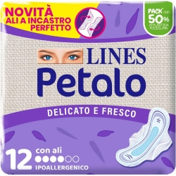 Petalo - 12 Ultra-thin absorbents with wings