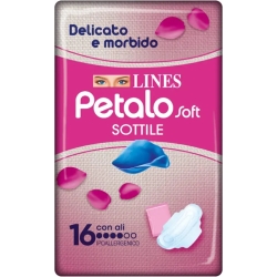 Petalo Soft - 16 super soft absorbents with wings