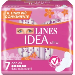 Idea Ultra - 7 absorbents for abundant flows with wings