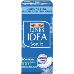 Idea Sottile - 12 anatomical day absorbents