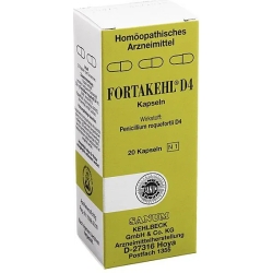 Fortakehl D4 - antifungal homeopathic remedy 20 capsules